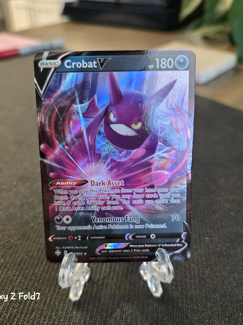 Pokemon Crobat V - Holo- Ultra rare #44